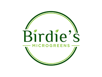 Birdies Microgreens logo design by ndaru