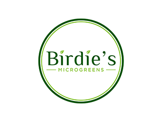 Birdies Microgreens logo design by ndaru
