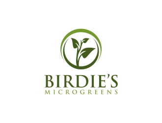 Birdies Microgreens logo design by RIANW