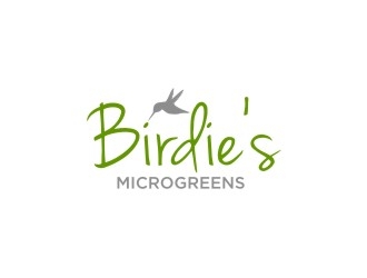 Birdies Microgreens logo design by Adundas