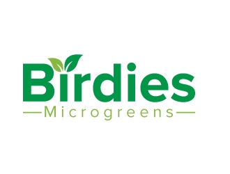 Birdies Microgreens logo design by gilkkj
