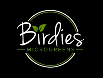 Birdies Microgreens logo design by gilkkj
