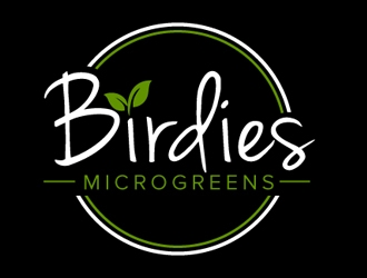 Birdies Microgreens logo design by gilkkj