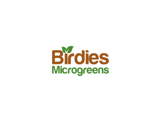 Birdies Microgreens logo design by hopee