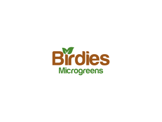 Birdies Microgreens logo design by hopee
