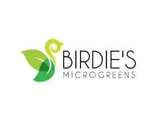 Birdies Microgreens logo design by KreativeLogos