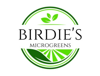 Birdies Microgreens logo design by jetzu