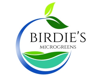 Birdies Microgreens logo design by jetzu