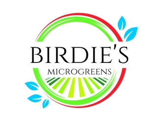 Birdies Microgreens logo design by jetzu
