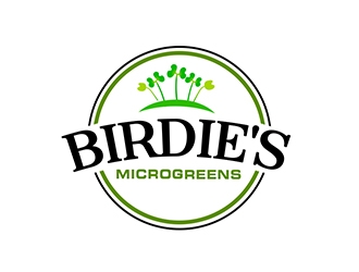 Birdies Microgreens logo design by PrimalGraphics