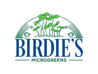 Birdies Microgreens logo design by Ultimatum