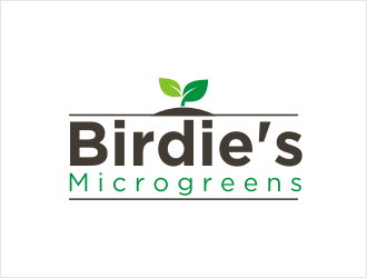 Birdies Microgreens logo design by bunda_shaquilla