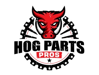 Hog Parts Pros logo design by jishu