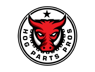 Hog Parts Pros logo design by jishu