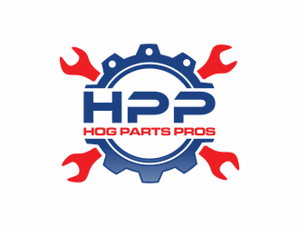 Hog Parts Pros logo design by InitialD