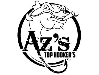 Az’s Top Hooker’s logo design by Suvendu
