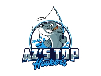 Az’s Top Hooker’s logo design by rizuki