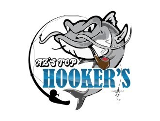 Az’s Top Hooker’s logo design by Kipli92