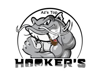 Az’s Top Hooker’s logo design by Kipli92