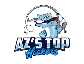 Az’s Top Hooker’s logo design by rizuki