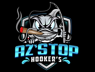 Az’s Top Hooker’s logo design by Suvendu
