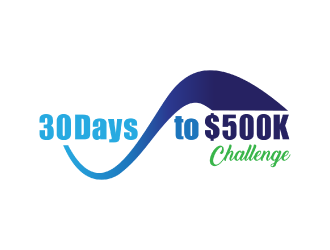 30 Days to $500k Challenge logo design by nona