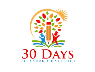 30 Days to $500k Challenge logo design by AamirKhan