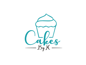Cakes by K logo design by Artomoro