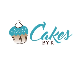 Cakes by K logo design by AamirKhan