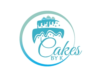 Cakes by K logo design by AamirKhan