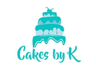 Cakes by K logo design by AamirKhan