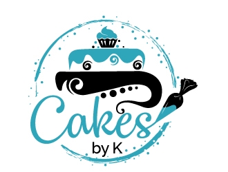 Cakes by K logo design by jaize