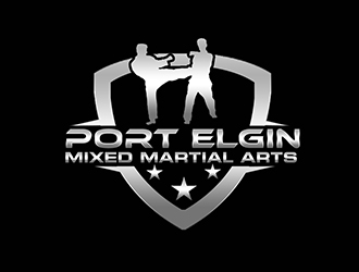 Port Elgin Mixed Martial Arts logo design by PrimalGraphics