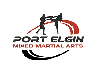 Port Elgin Mixed Martial Arts logo design by PrimalGraphics