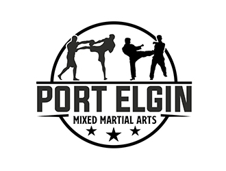 Port Elgin Mixed Martial Arts logo design by PrimalGraphics