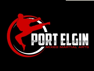 Port Elgin Mixed Martial Arts logo design by AamirKhan