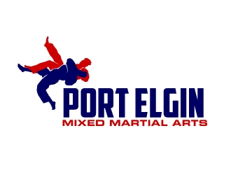 Port Elgin Mixed Martial Arts logo design by AamirKhan
