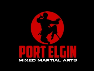 Port Elgin Mixed Martial Arts logo design by AamirKhan