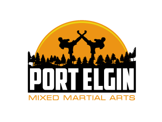 Port Elgin Mixed Martial Arts logo design by Ultimatum