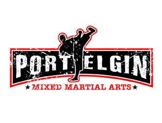 Port Elgin Mixed Martial Arts logo design by MAXR