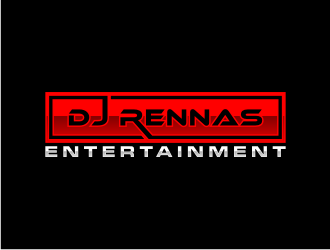 DJ RENNAS ENTERTAINMENT logo design by asyqh