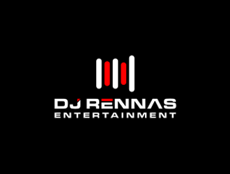 DJ RENNAS ENTERTAINMENT logo design by alby