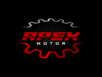 Apex Motor Company logo design by pencilhand
