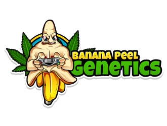 Banana Peel Genetics logo design by DreamLogoDesign