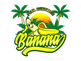 Banana Peel Genetics logo design by madjuberkarya