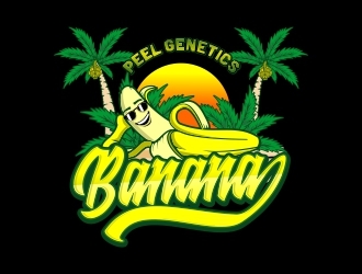Banana Peel Genetics logo design by madjuberkarya