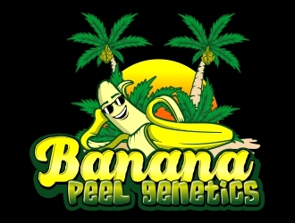 Banana Peel Genetics logo design by madjuberkarya