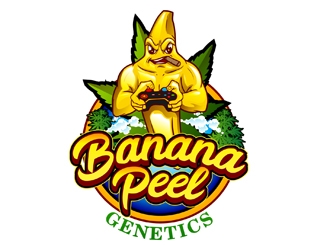 Banana Peel Genetics logo design by DreamLogoDesign