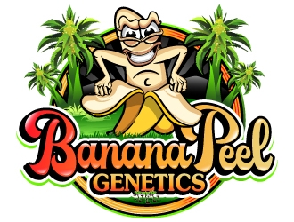 Banana Peel Genetics logo design by Suvendu