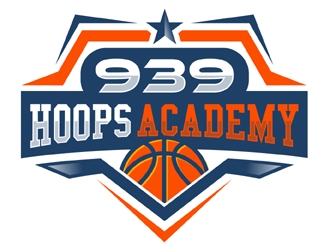 939 Hoops Academy logo design by MAXR